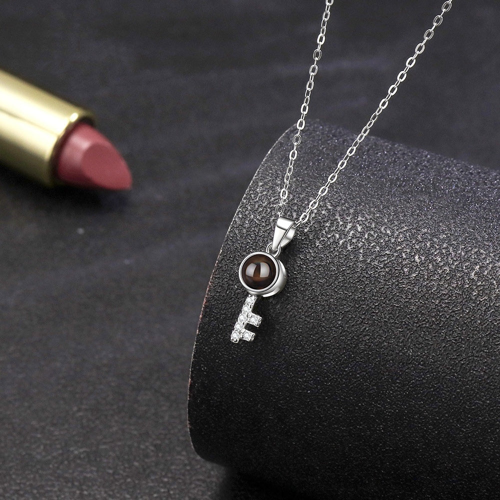 Remi Amori Silver Key Pendant