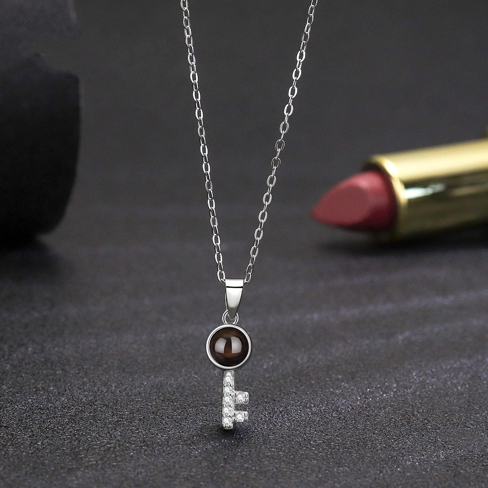 Remi Amori Silver Key Pendant